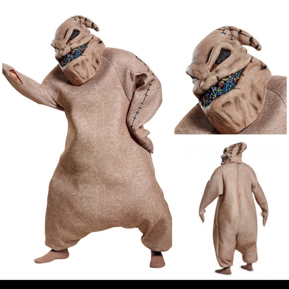 Oogie Boogie Nightmare Before Christmas Halloween Adult Costume XL 42-46